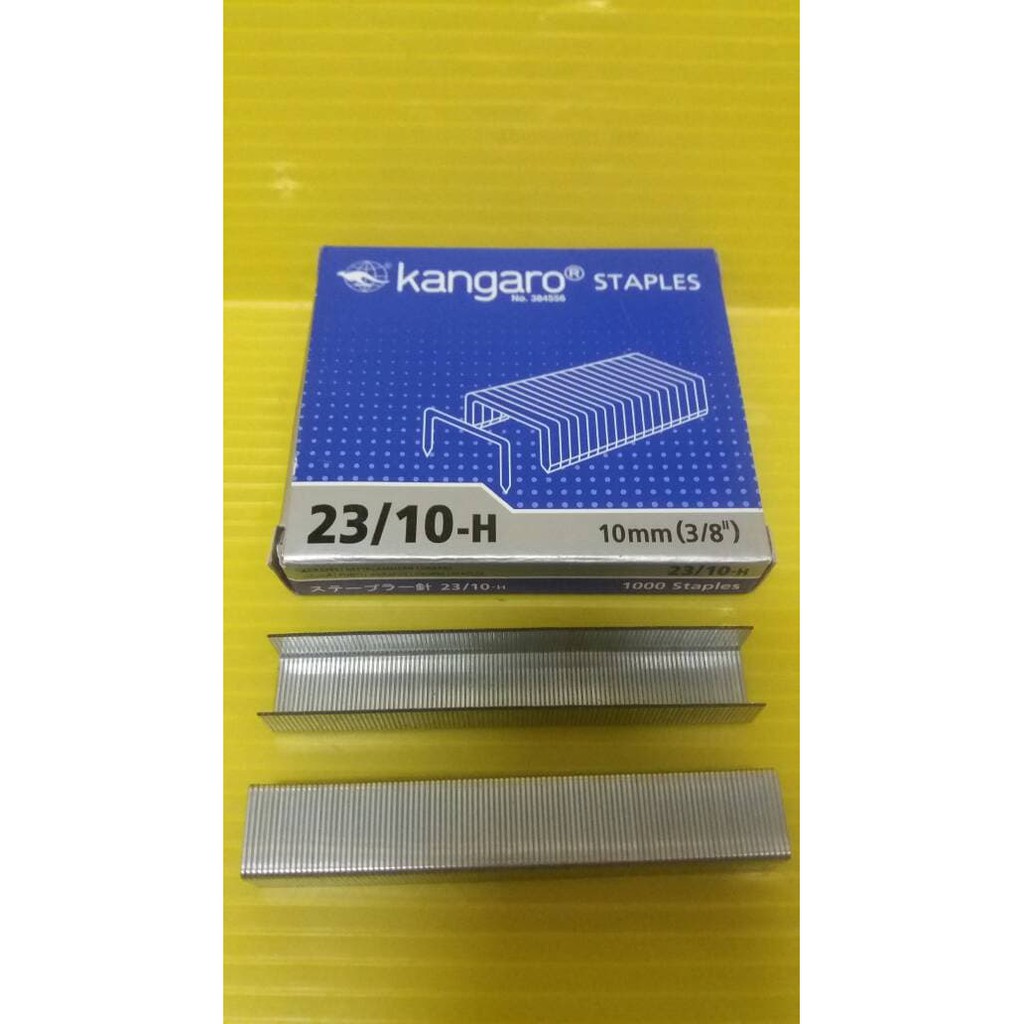 

NEW Isi Staples Kangaro 23/10 TERLARIS