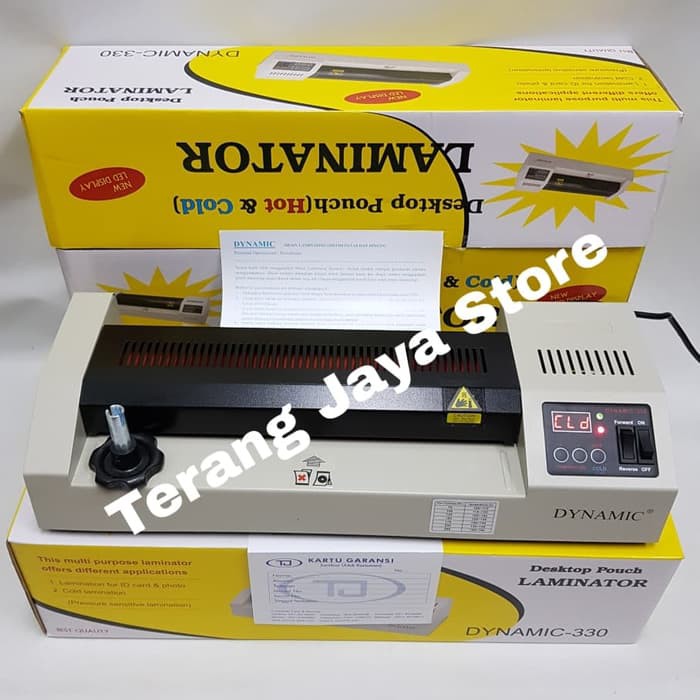 

Mesin Laminating DYNAMIC 330 (A3)