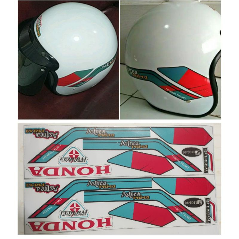 sticker helm astrea prima