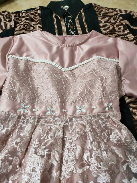 Batik Set Couple Sania Kebaya Wanita Sarimbit Batik Couple Baju Kondangan Fashion Wanita