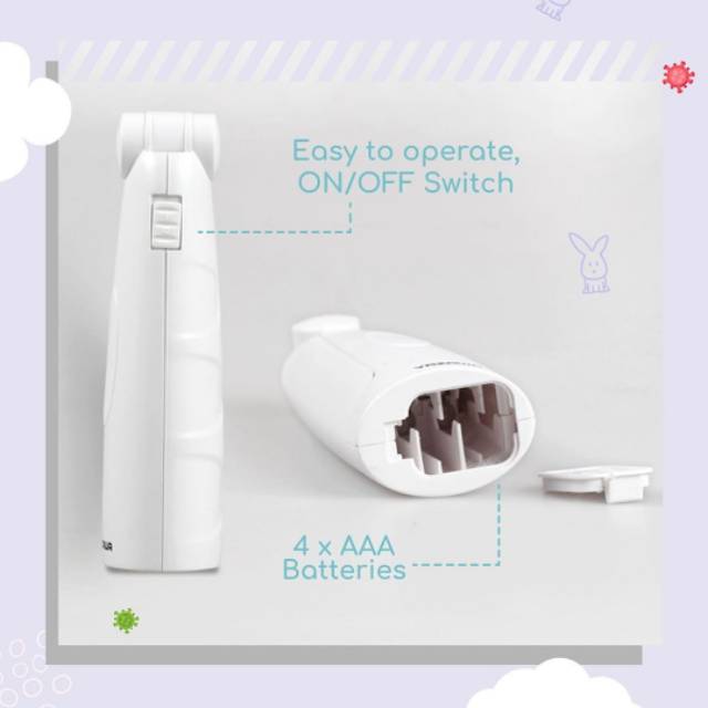 ERSIE WAND PORTABLE UV STERILIZER - ALAT STERIL POCKET