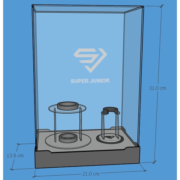 [BOX LIGHTSTICK] LIGHTSTICK SUPER JUNIOR / LIGHTSTICK SUJU VERSI 2 / KEYRING SUJU / BOX LIGHTSTICK X