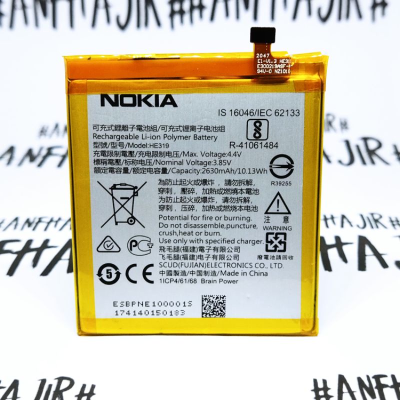 BATRE BATREI BATERAI BATTERY NOKIA3 NOKIA 3 HE319 HE 319 TA1020 TA 1020 TA1028 TA 1028 TA1032 TA 103