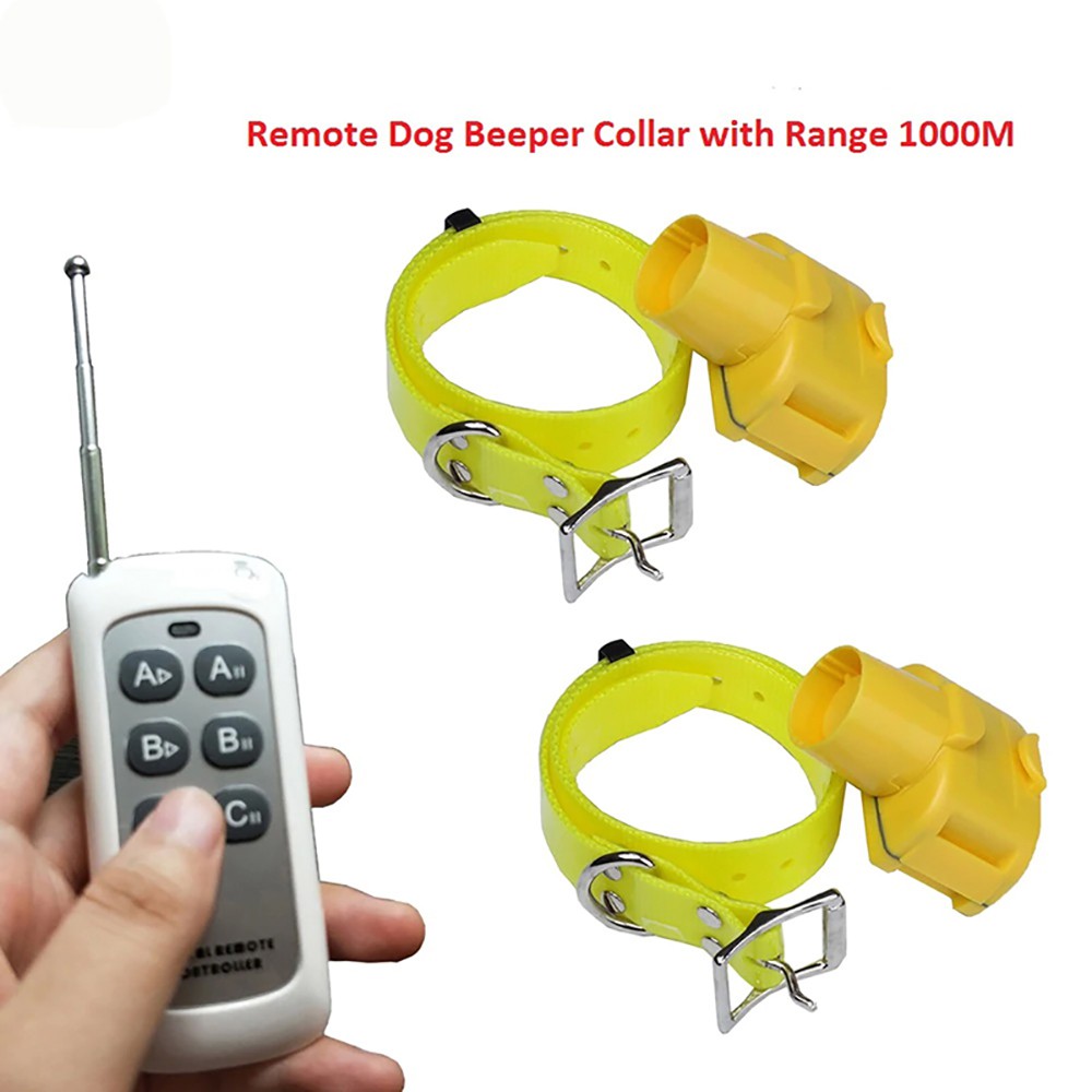 dog training collar with beeper