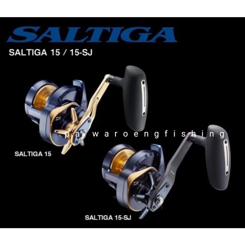 Reel OH Daiwa Saltiga 15 2022 | Made in Japan | Handle Kanan & Kiri | Reel Overhead | 100% Original