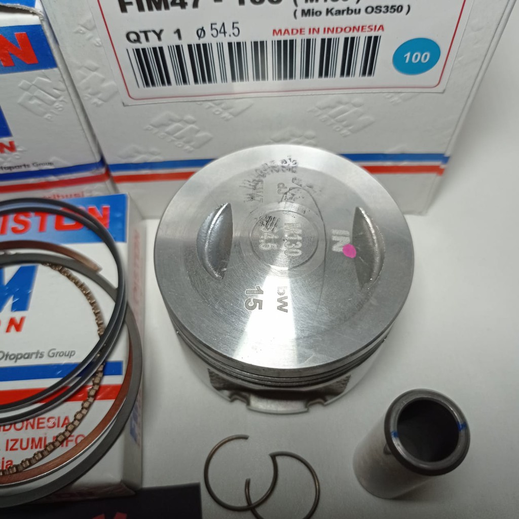 PISTON KIT SEHER SET MIO XB 53,5 54 54,5 55 PIN 15 FIM-2