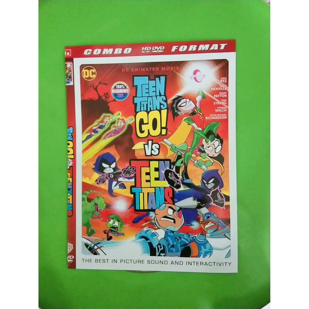KASET PROMOO DVD FILM KARTUN ANIMASI TERBARU TEEN TITANS GO