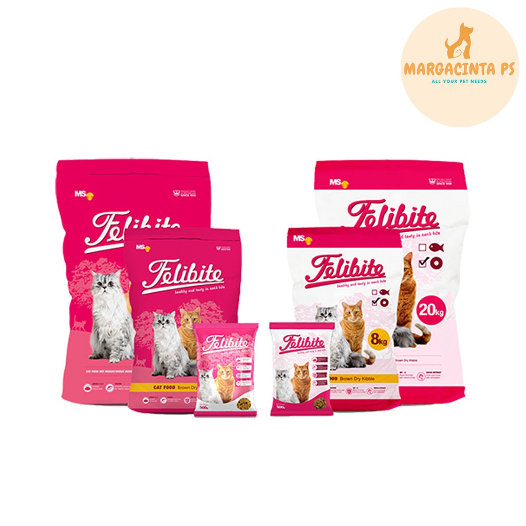 Makanan Kucing Kering Dry Food Felibite 500gr