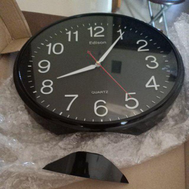 Jam Dinding Edison Edw 315t Detak Movement Diameter 31cm Best Seller