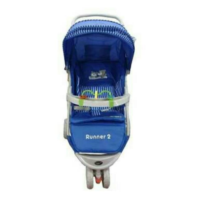 STROLLER BABY CREATIVE RUNNER 2 | KERETA DORONG BAYI RODA 3 TIGA I PERLENGKAPAN BAYI | KADO