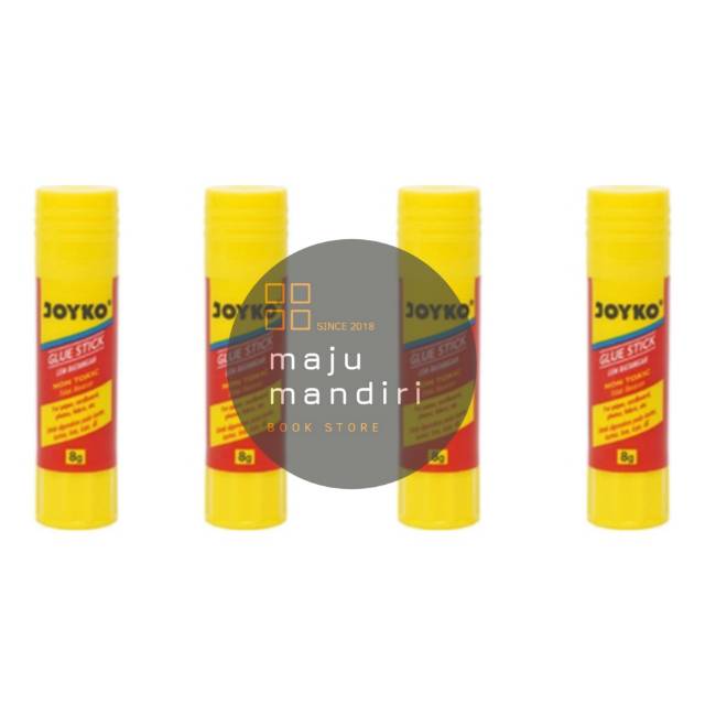 

1 Pack - Joyko Glue Stick 8 Gram Isi 12 Pcs