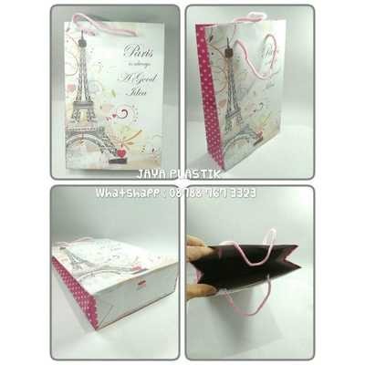 

HARGA GILA PAPERBAG TEBAL TEMA PARIS UKURAN 21CM X 31 5CM ISI 12LBR Diskon