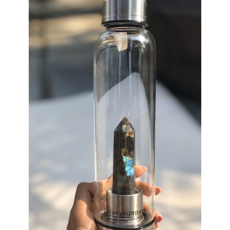 Crystal Water Bottle/Infused Water (Labradorite)