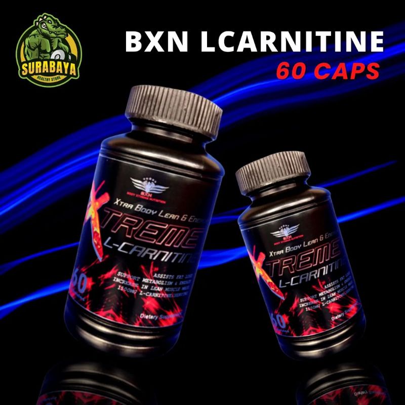 BXN LCARNITINE 60 KAPSUL SUPLEMEN FITNESS DIET CUTTING PEMBAKAR LEMAK ON GYM FAT BURNER L CARNITINE