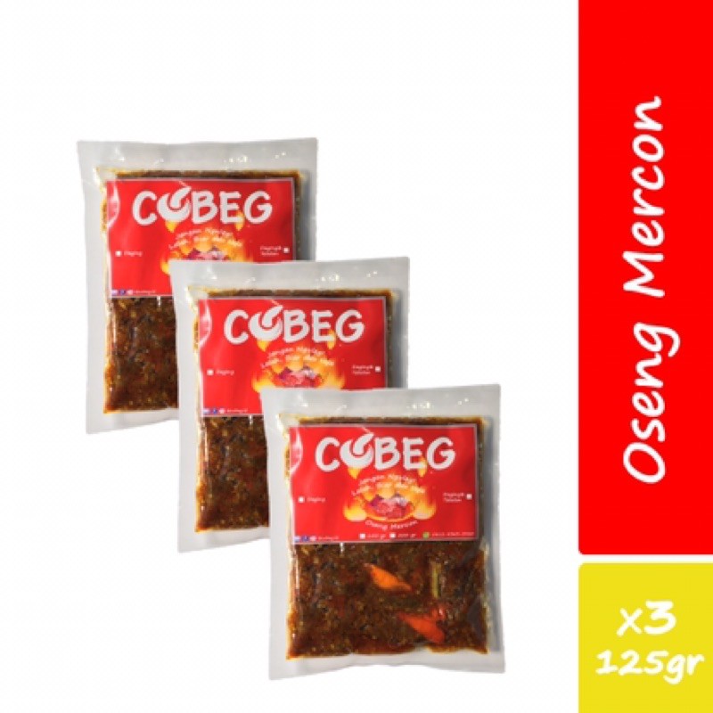 

Triple Packs Oseng Mercon 125gr (Berat Bersih)