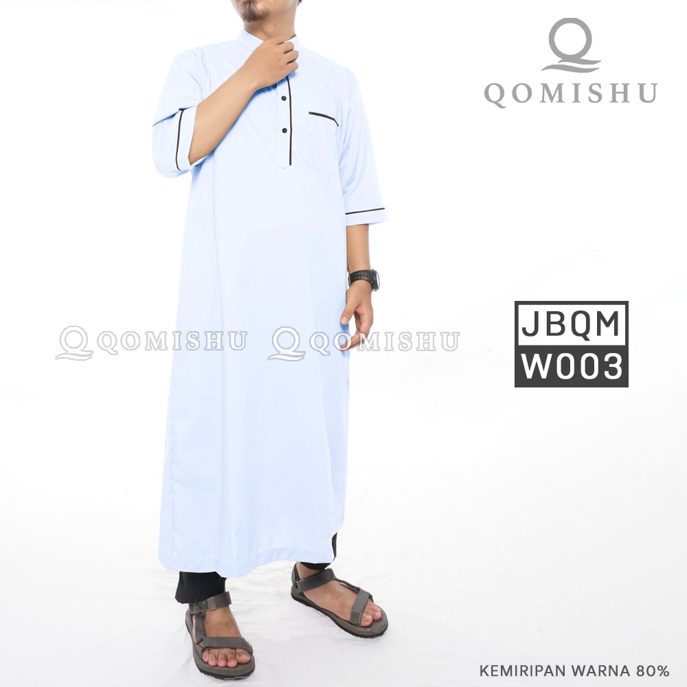 Jubah Muslim Pria Gamis Ikhwan Muslim QOMISHU