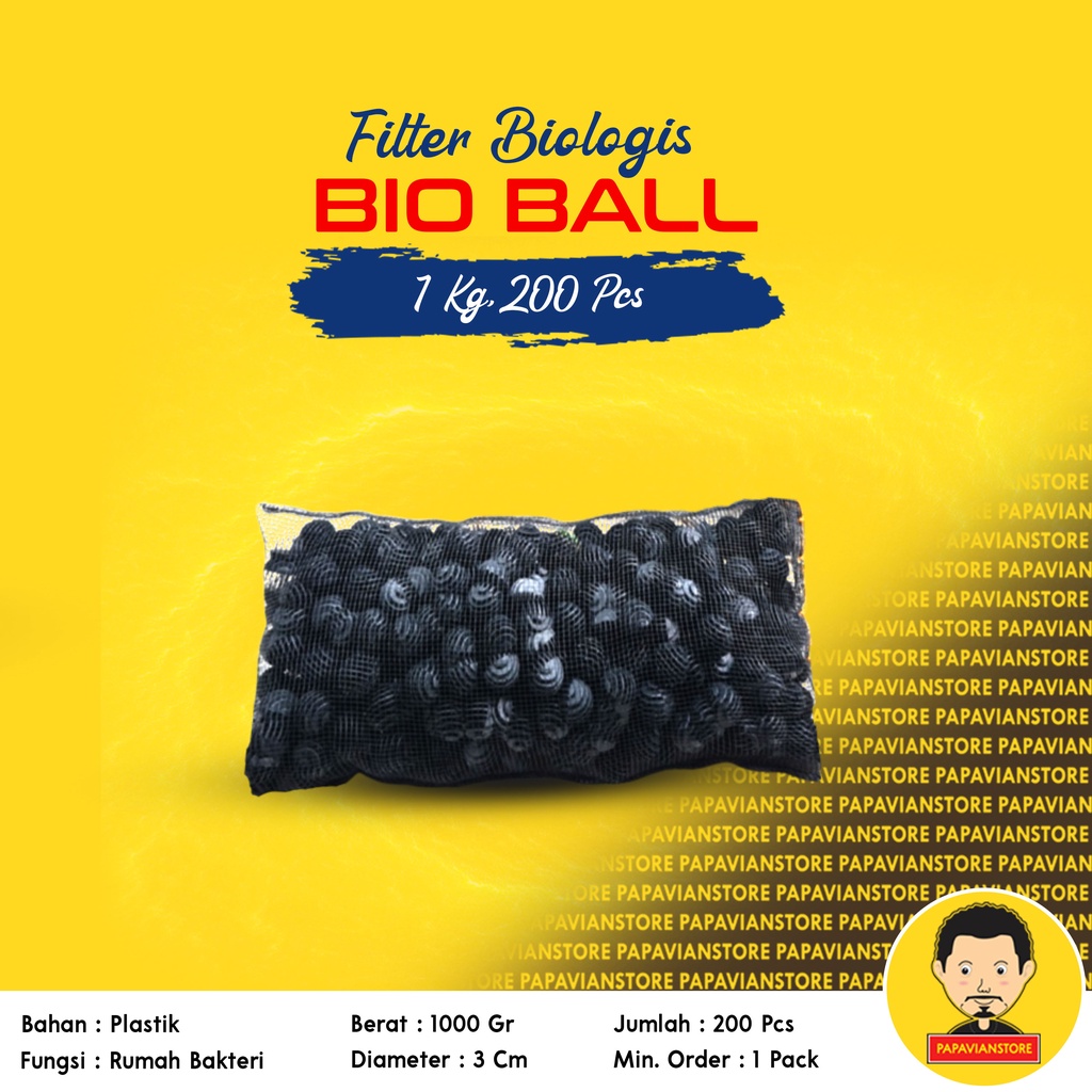 Bio Ball Ring Media Filter Biologis Bioball Rumah Bakteri Pengurai Amonia Nitrat Super Golf Hitam Bulat Duri Rambutan Kolam Ikan Hias Koi Koki Aquarium Akuarium Arwana Channa Harga Per 200 500 Pcs P032