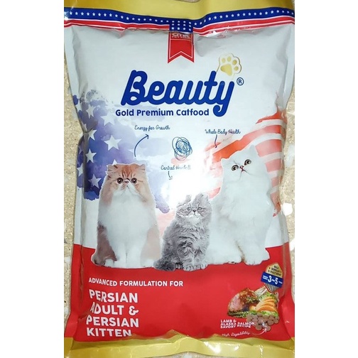 MAKANAN KUCING BEAUTY GOLD PERSIAN ADULT &amp; KITTEN 750GR SETARA MEO PERSIAN &amp; CLEO PERSIAN