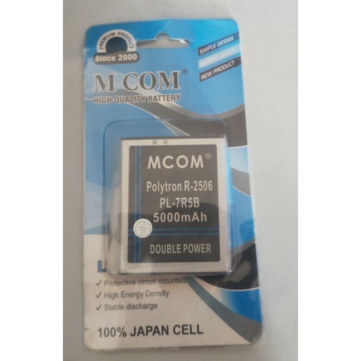 Baterai MCOM Polytron