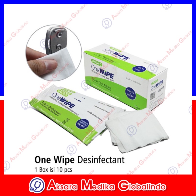 One Wipe Tissue Disinfectan. OneMed #AMG