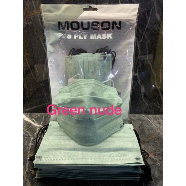 Masker Mouson/Y&B care Emboss earloop 50 pcs