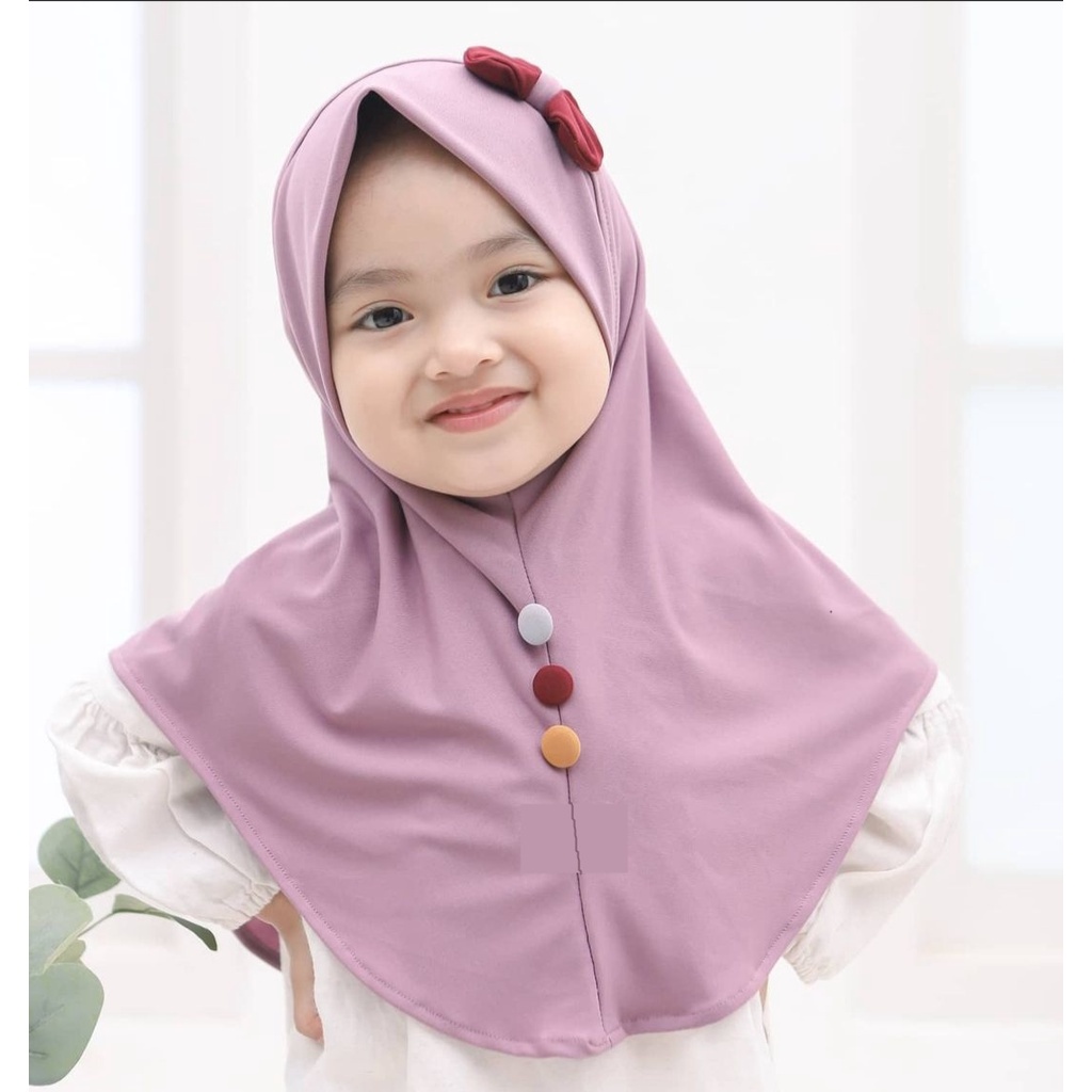 Jilbab Anak BELA PITA Allsize 0-3 Tahun Hijab Instan Bayi Kerudung Anak Lucu