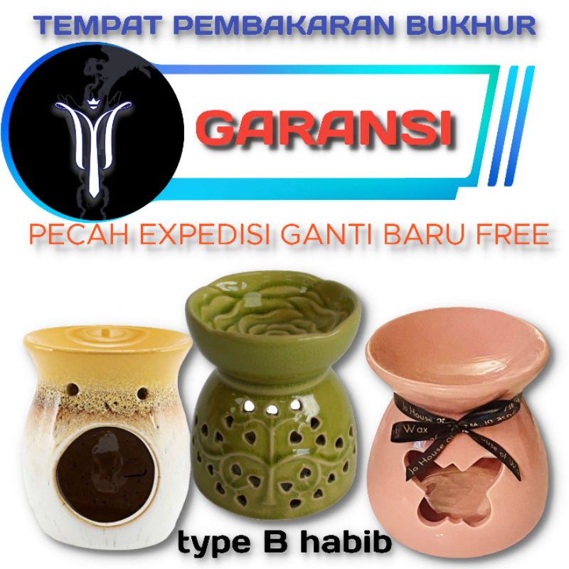 HABIBstore ⭐⭐⭐⭐⭐      bisa bayar di tempat prapen keramik tempat bakaran dupa gaharu bakhur bukhoor by al-Attas