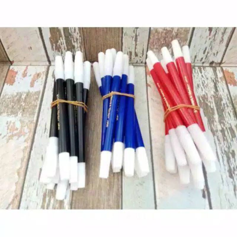 

promo 1 pcs spidol snowman spidol safari kecil merah biru hitam