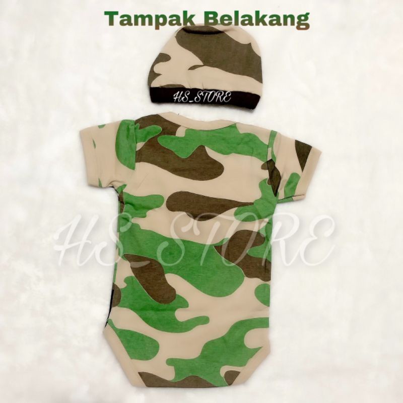 HARGA GROSIR ! JUMPER TENTARA TNI BABY / BAJU BAYI /BAJU BABY / JUMPER BAYI / KOSTUM BAYI TERMURAH !