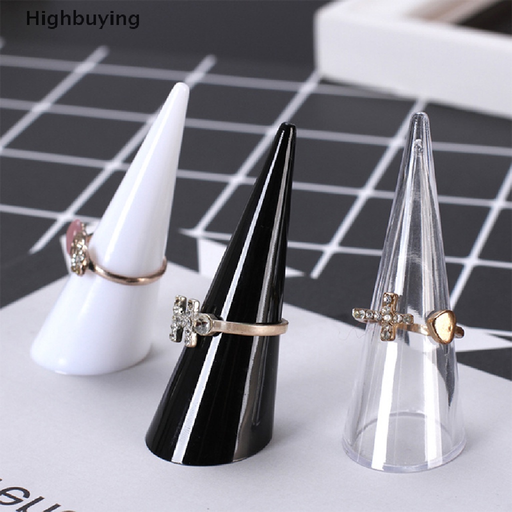 Hbid Stand Holder Display Perhiasan Cincin Bentuk Segitiga