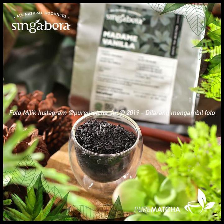 

Singabera - Madame Vanilla 100Gr Teh Hitam Vanilla Indonesia Premium