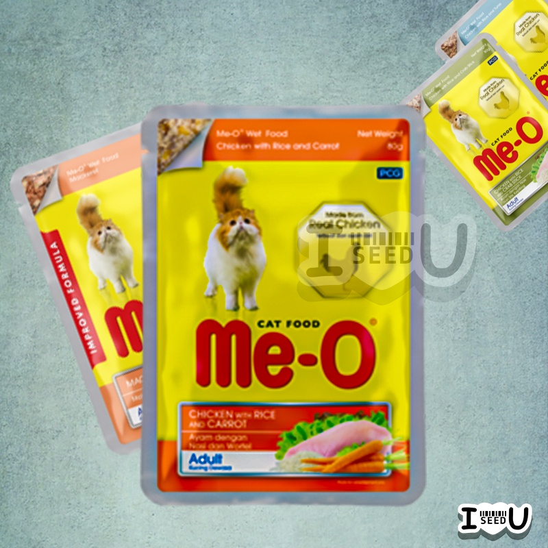 Meo 80gr Pouch Makanan Kucing Basah