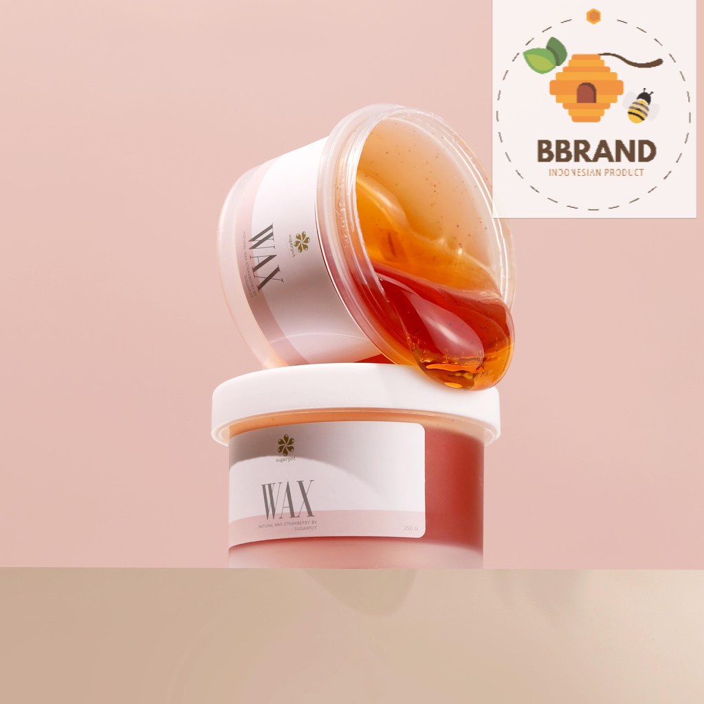 Sugarpot Strawberry Sugar Waxing Kit 250 gr