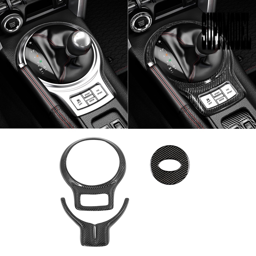 1 Set Stiker Dekorasi Stir Mobil Toyota GT86 Subaru BRZ