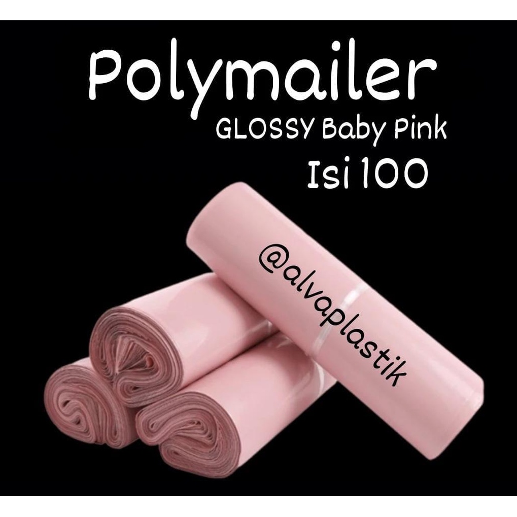 

Plastik POLYMAILER Grosir Baby Pink - Plastik Packing POlymailer Baby Pink Semi Glossy