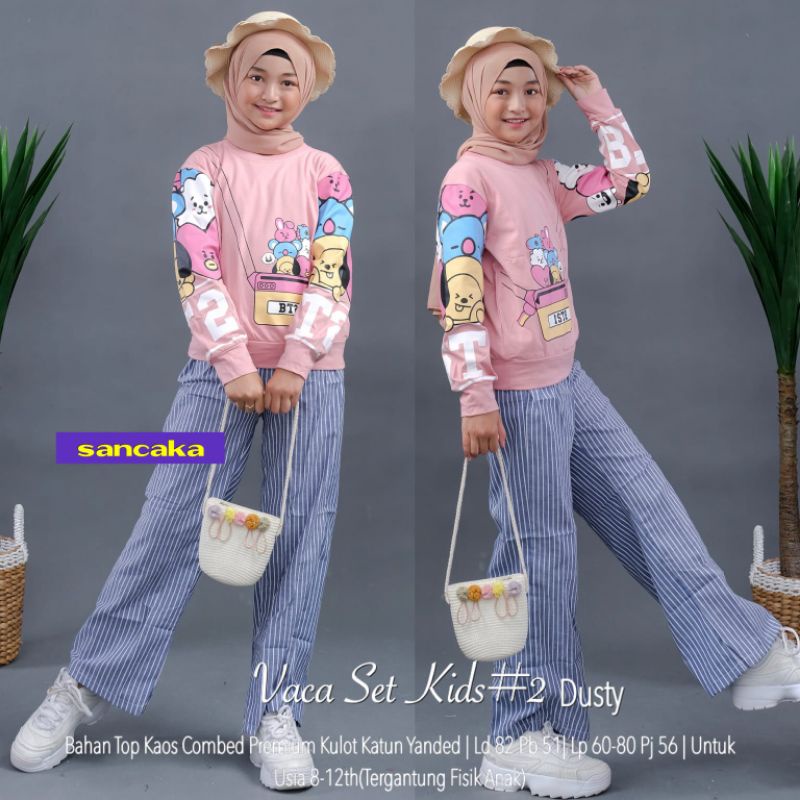 Vaca set • Diyanis set | atasan kulot Sancaka uniQue