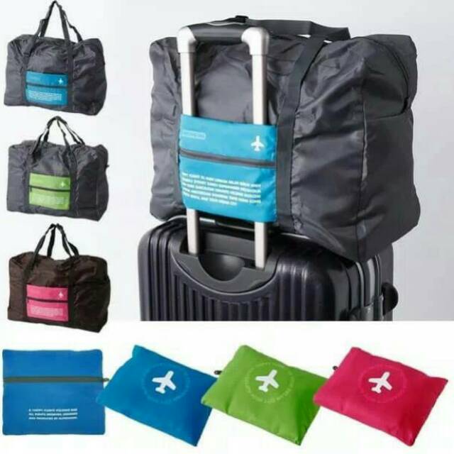 Ultimate Tas Lipat Trolly Happy Flight Folding Bag / Extra Bag Lipat untuk Troli 32L