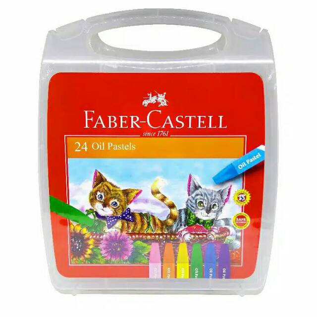 

Crayon Oil Pastels 24 Warna Ekonomis Faber Castell