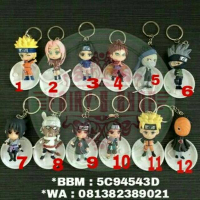 ••••••••• Keychain Figure Naruto ••••••••••