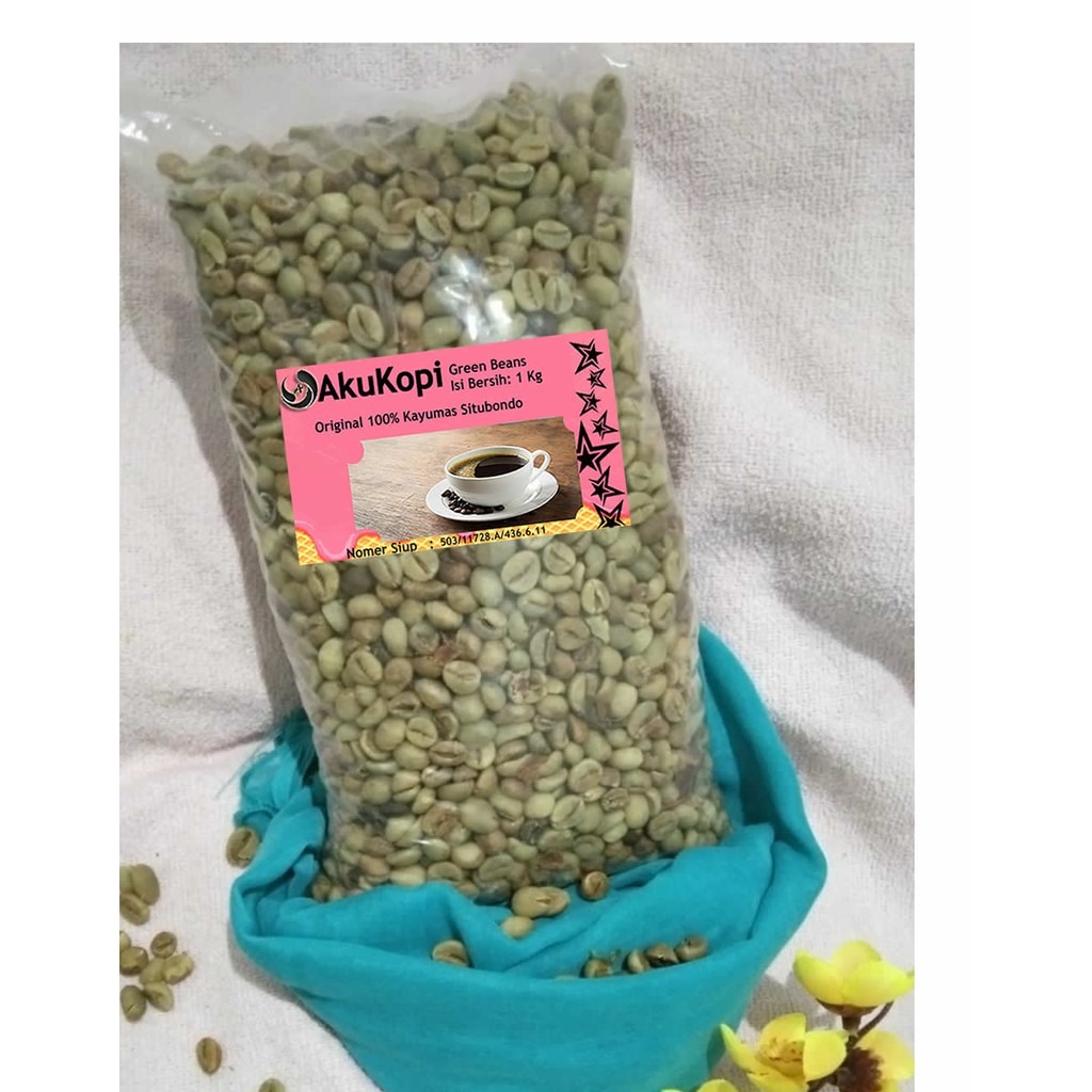 Biji Kopi Robusta Kayumas Situbondo(100% Original) Kemasan 1Kg | Shopee