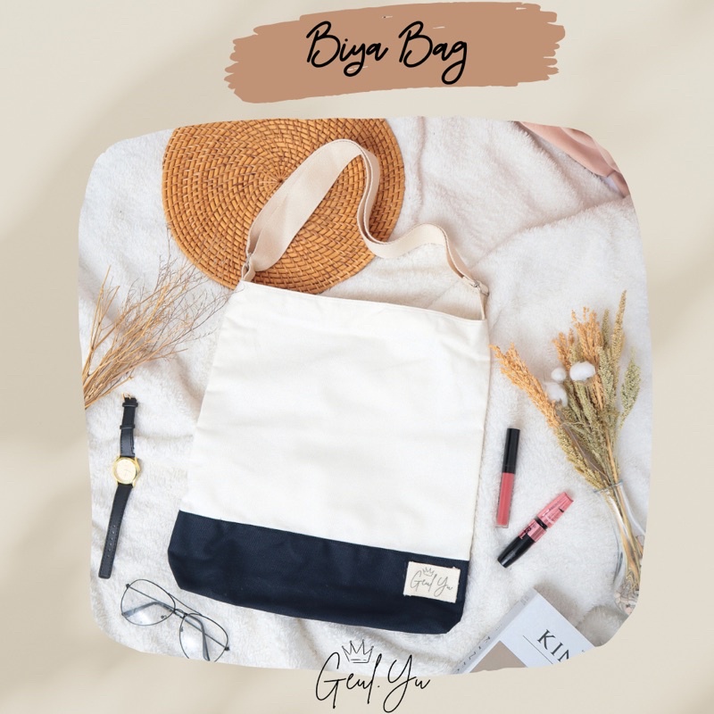 Tote/Sling Bag Kanvas Geul.Yu &quot;Biya&quot;