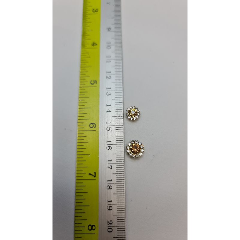 SWAROVSKI SUPER bunga MATAHARI 8.MM perBUTIR