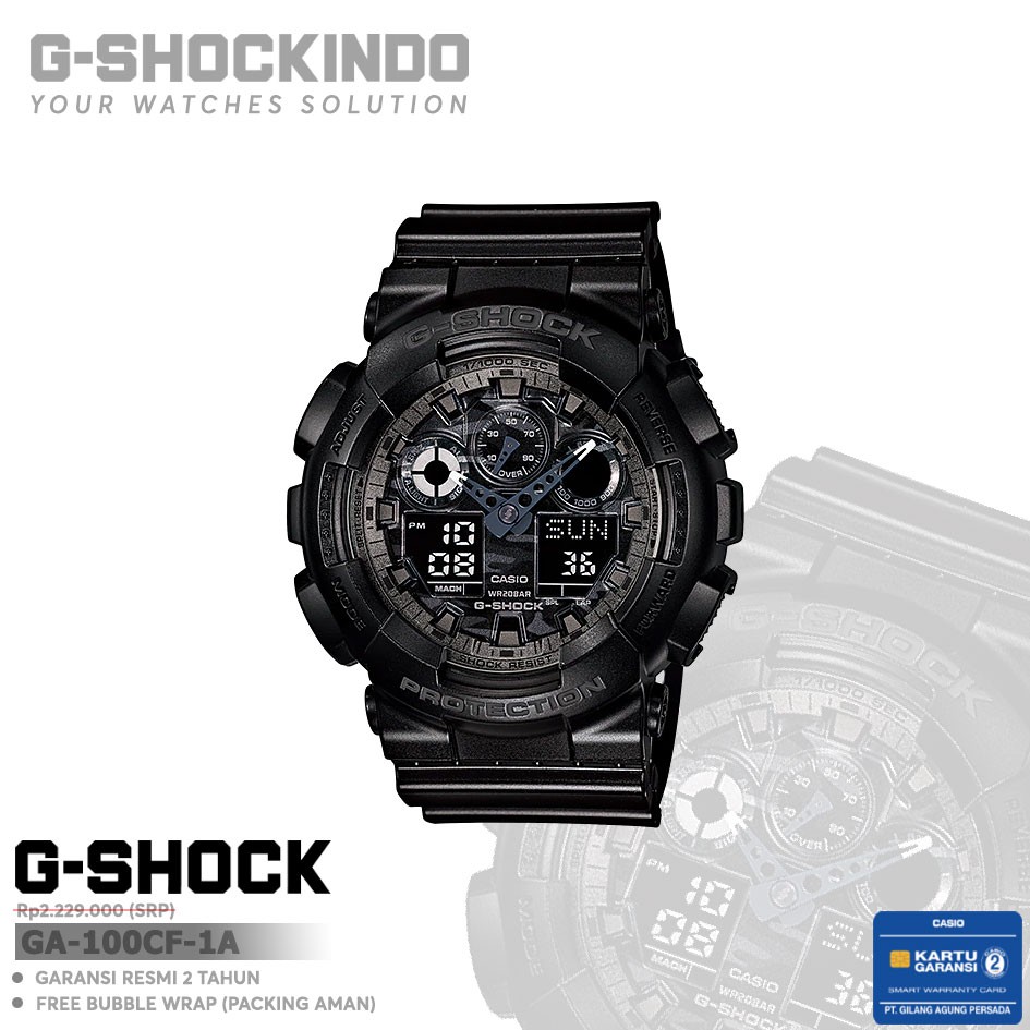 Casio G-Shock GA-100CF-1A / GA-100CF-1ADR Original