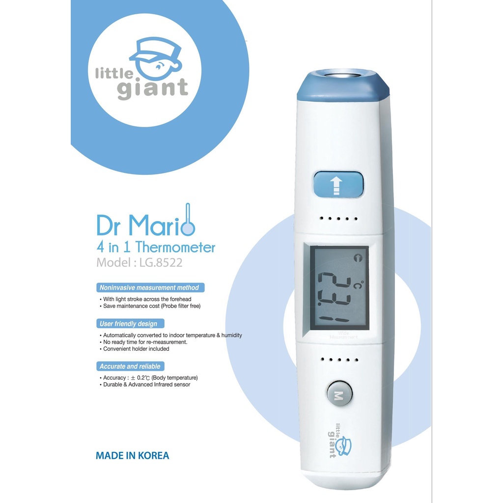 Little Giant - Dr Mario 4 in 1 Thermometer LG 8522