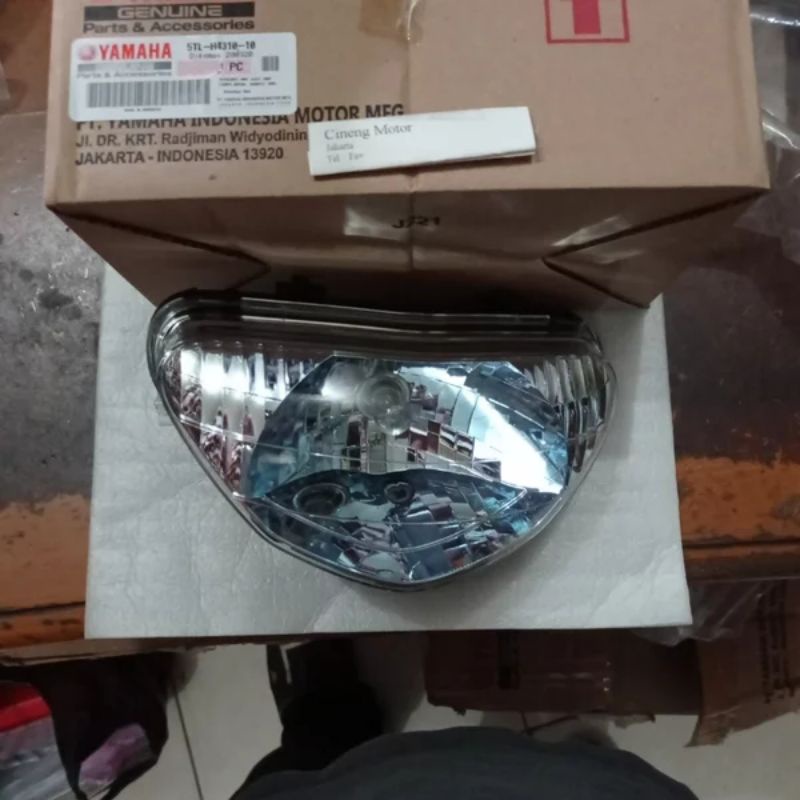 REFLEKTOR HEADLIGHT LAMPU DEPAN MIO SPORTY 5TL ORIGINAL