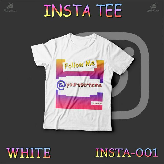 Kaos Instagram Custom