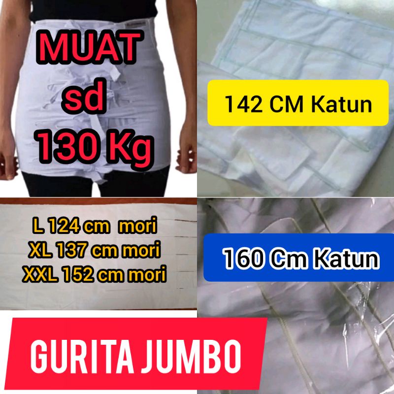 GURITA IBU JUMBO 36x142 CM GRITO HABIS MELAHIRKAN L124 / XL137 / XXL152 / JUMBO160 CM