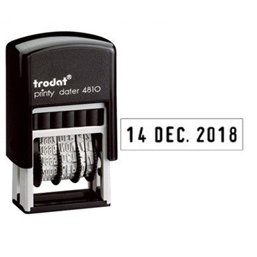 

Trodat 4810 Stempel Tanggal / Dater Stempel Trodat / Stempel Trodat / Trodat Printy Dater