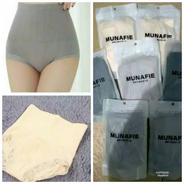 Celana Korset Pelangsing, Munafie