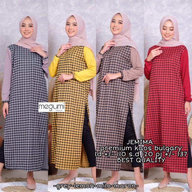 JEMIMA MAXY by Megumi Gamis kaos import  berkualitas 